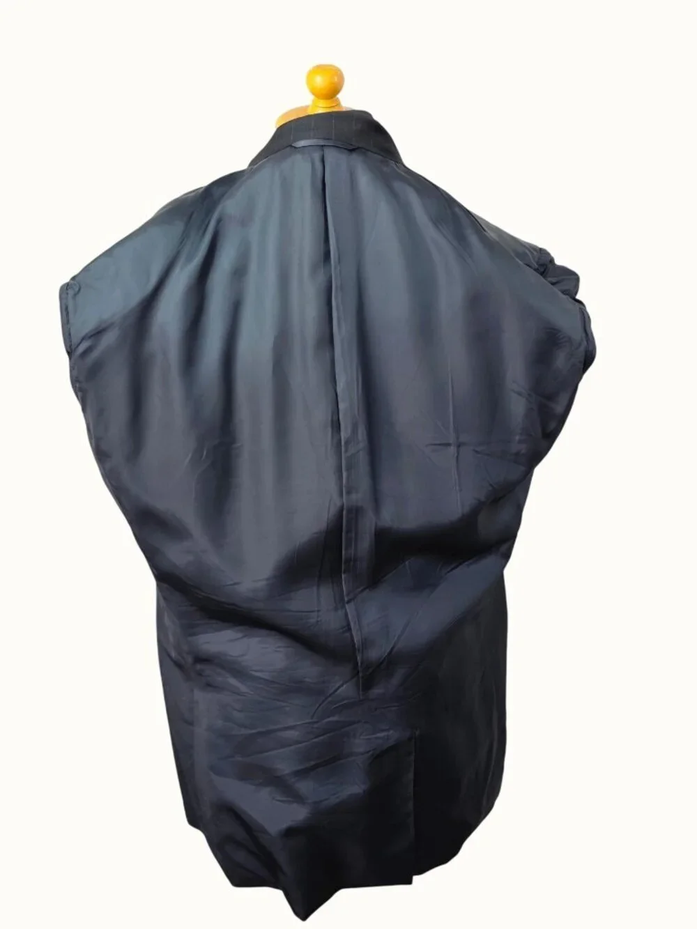 Hickey Freeman Nordstrom Blazer 44L Navy Pinstripe Wool Canvassed Sport Coat USA